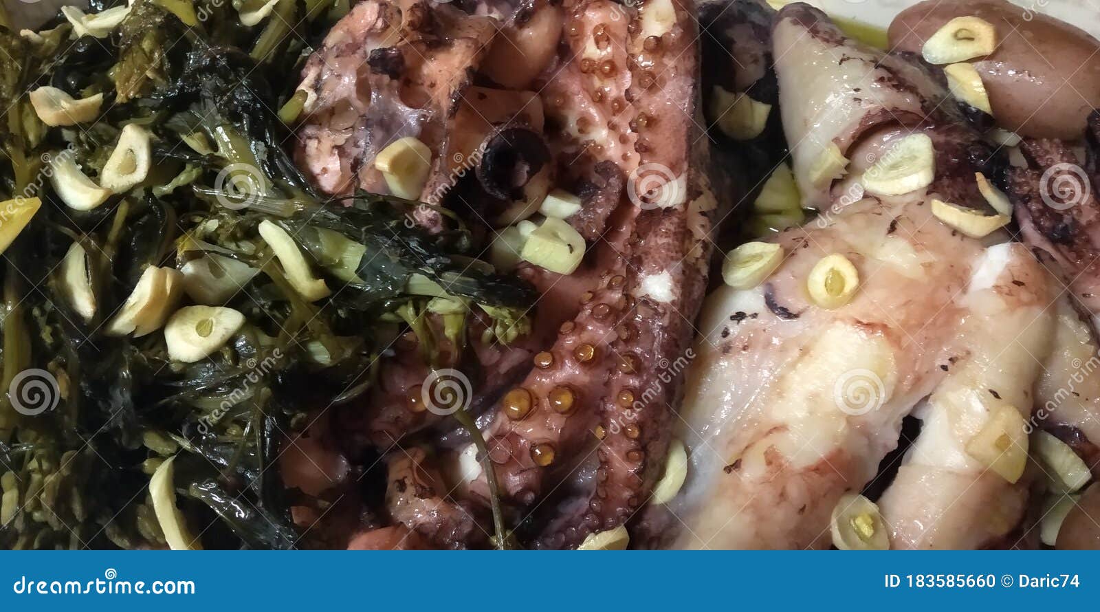 polvo ÃÂ  lagareiro com grelos verdes gastronomia portuguesa